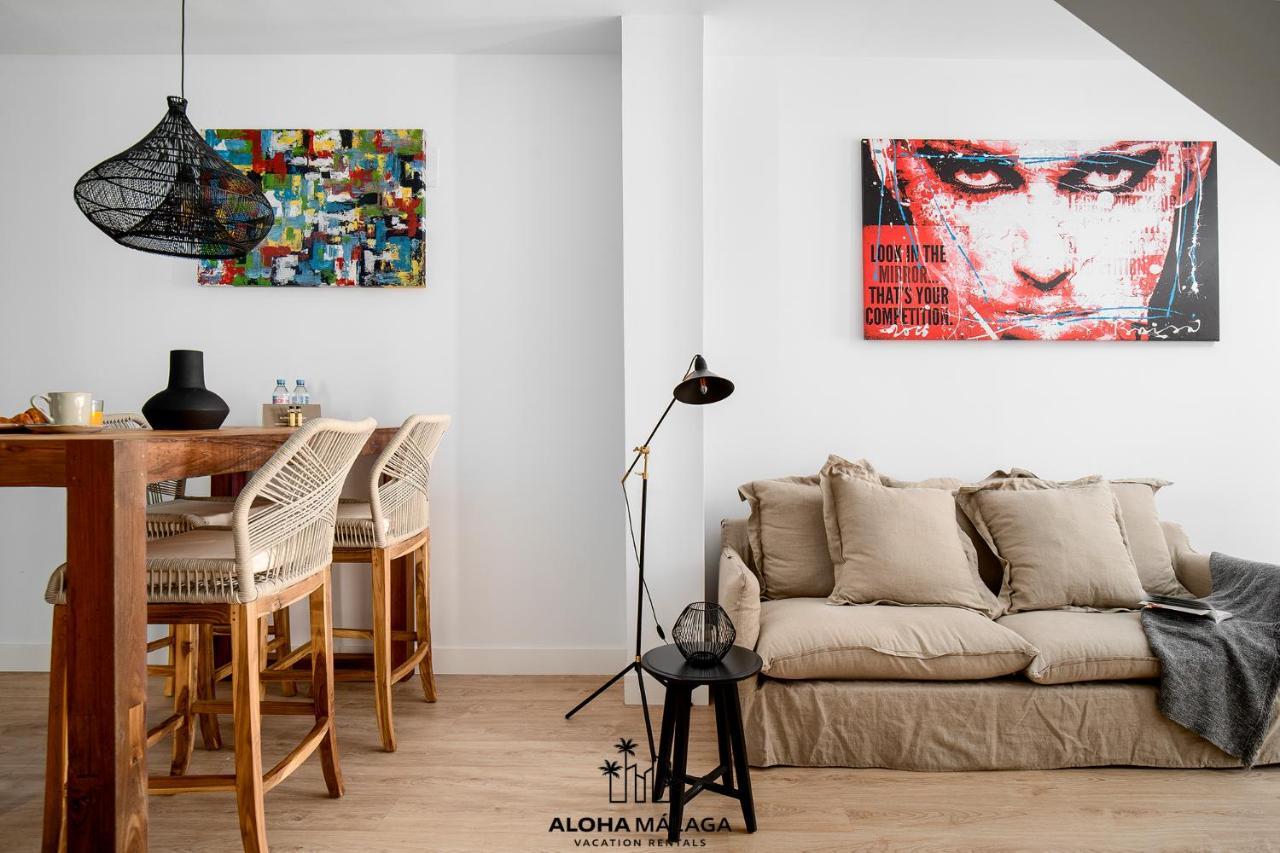 Luxury Duplex With Pool And Padel Court In Town Apartment Малага Екстериор снимка